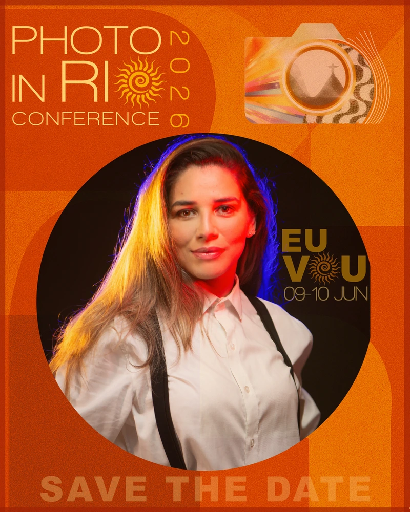 Máscara 'Eu Vou' do Photo in Rio 2026